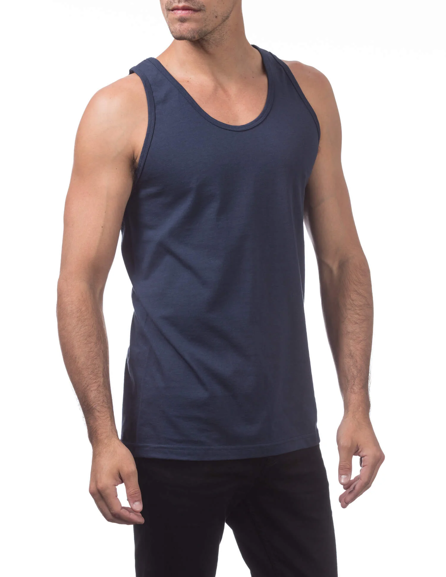 Pro Club Heavyweight Tank Top - Navy - Image 6