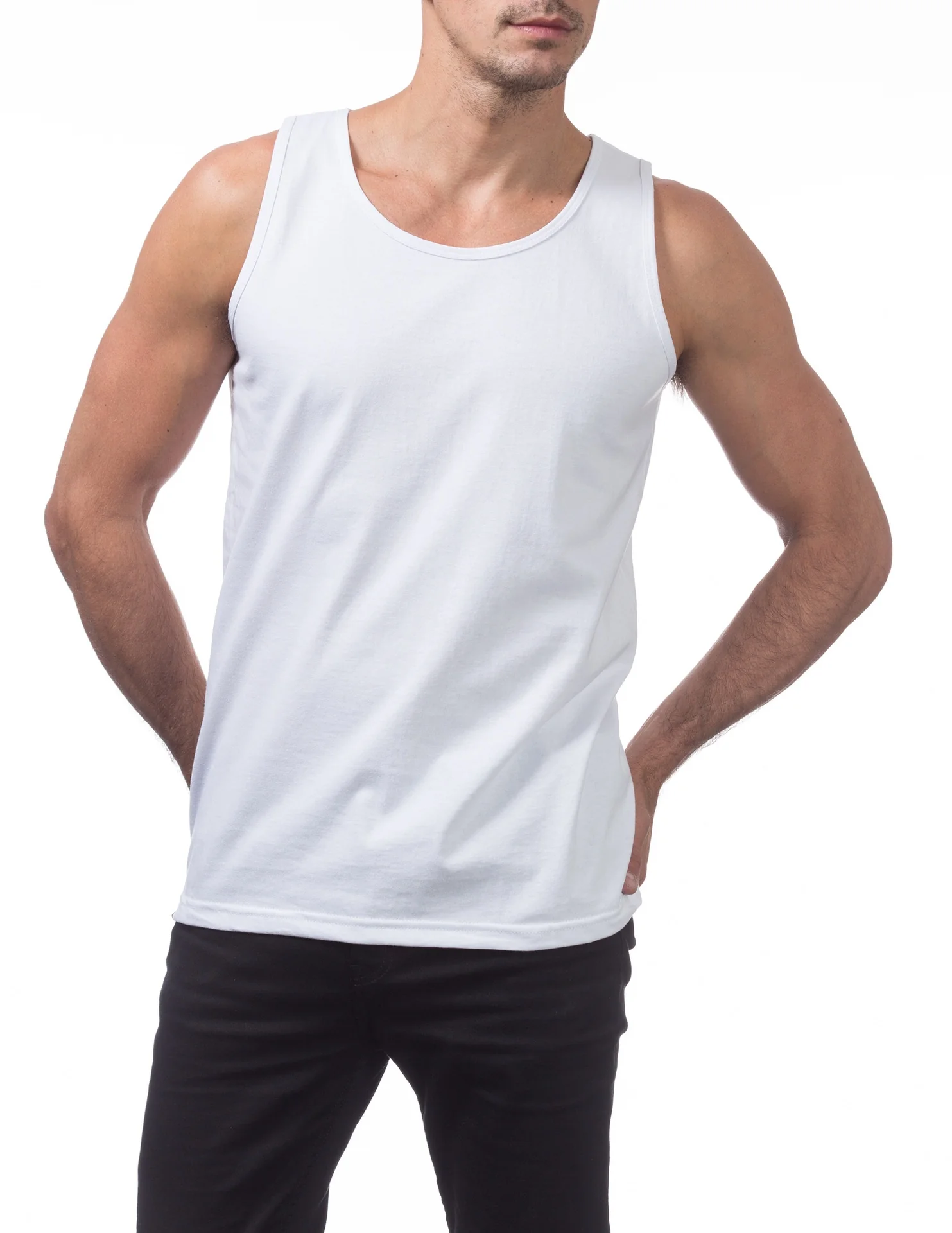 Pro Club Heavyweight Tank Top - WHITE - Image 2