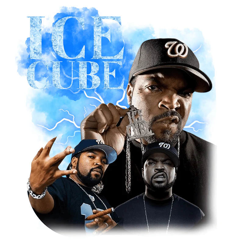 Pro Club ICE CUBE Smoke Digital printed Tee - Image 7