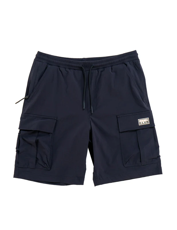 Pro Club Men's Comfort Stretch Nylon Cargo Short - 9 1/2 inch inseam - Navy - Image 2
