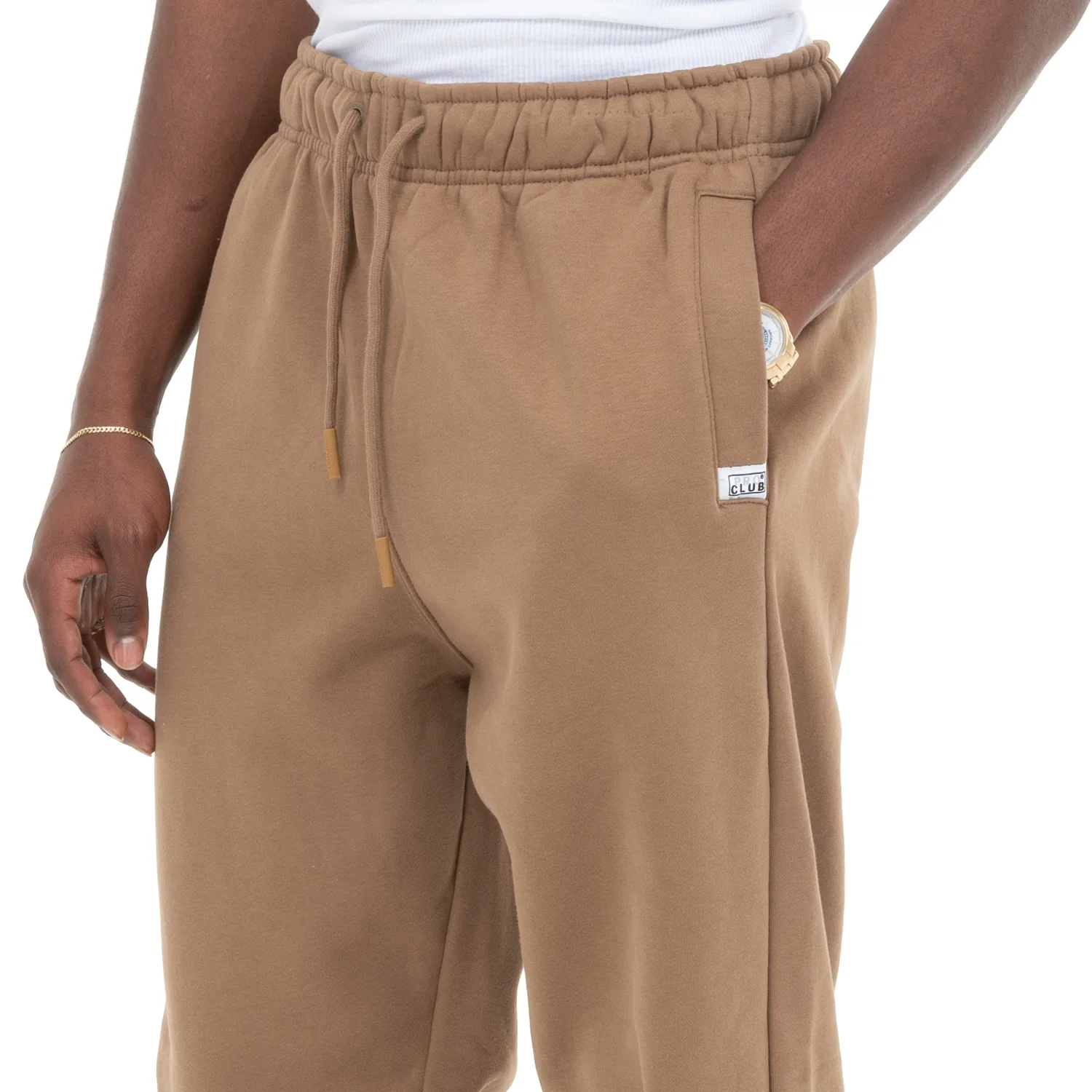 Pro Club Men's Heavyweight Basic Sweat Pants - Taupe Haze - Image 3