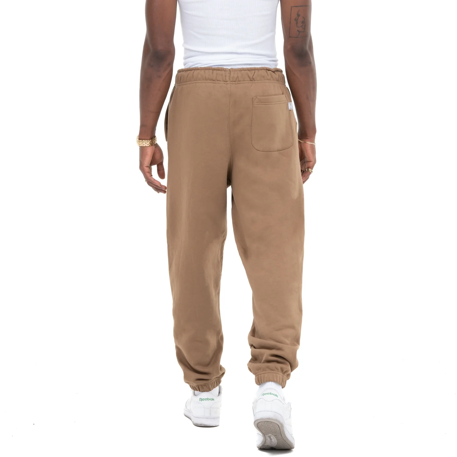 Pro Club Men's Heavyweight Basic Sweat Pants - Taupe Haze - Image 4
