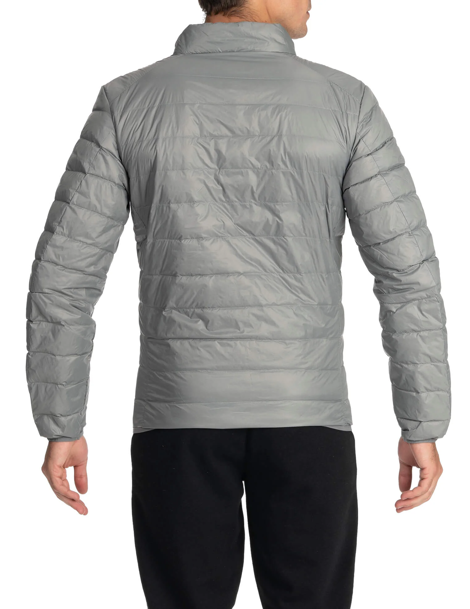 Pro Club Packable Lightweight Down Jacket - GRAY - Image 6