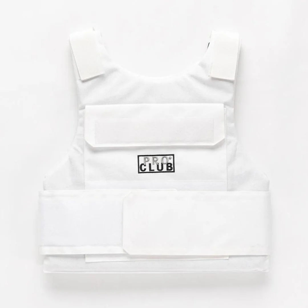 Pro Club Plate Carrier Vest - White