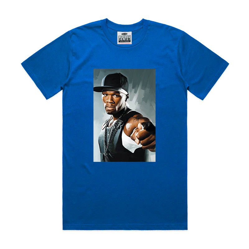 Pro Club Rapper 50 cent Digital printed Tee - Image 5