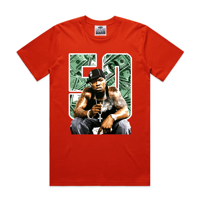 Pro Club Rapper 50 cent Money Digital printed Tee - Image 4