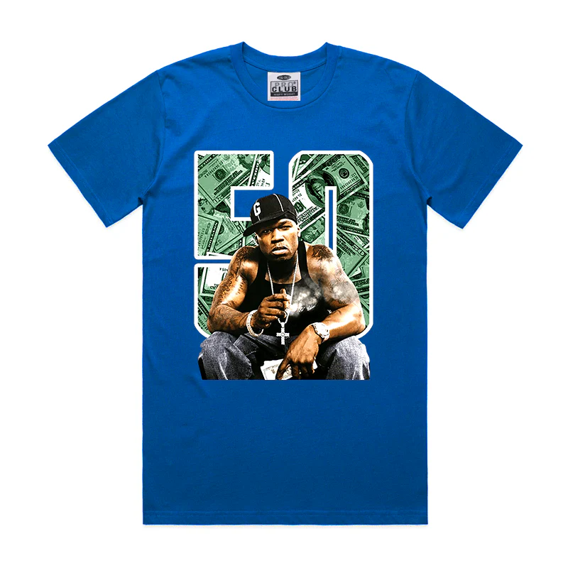 Pro Club Rapper 50 cent Money Digital printed Tee - Image 5
