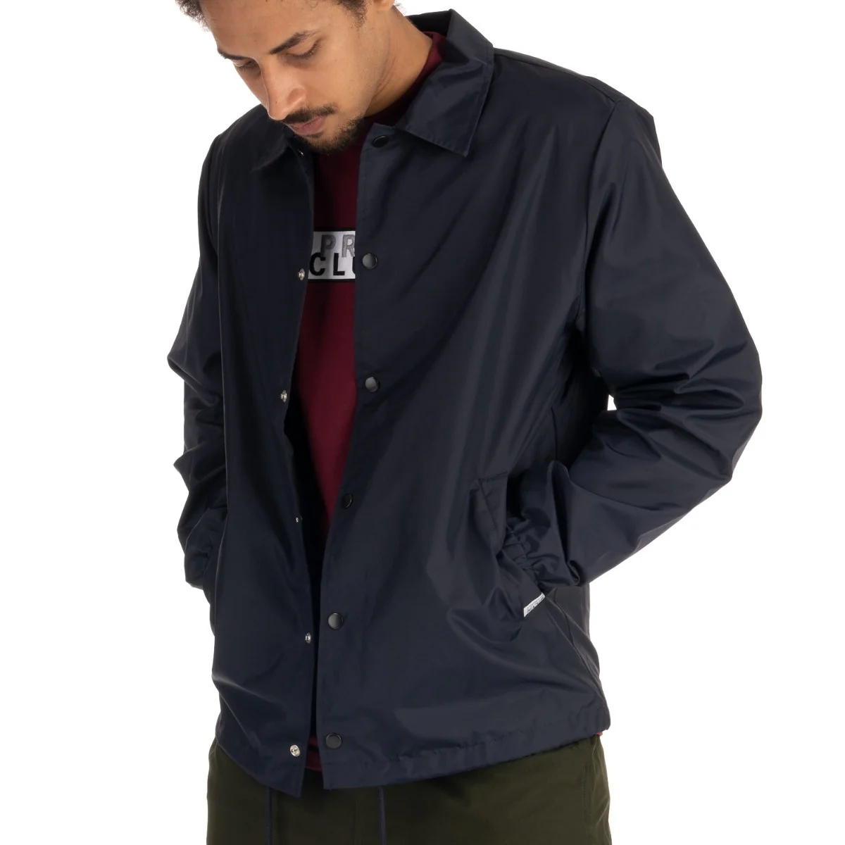 Pro Club Standard Coach Jacket - Navy - Image 3