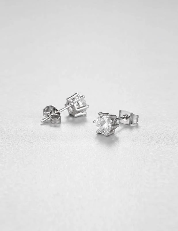 Rewahard - 3mm Diamond Cluster Stud Earring - Image 6