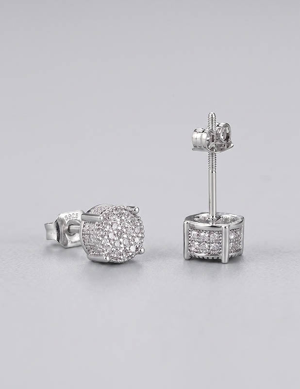 Rewahard - 6mm Diamond Cluster Stud Earring - Image 5