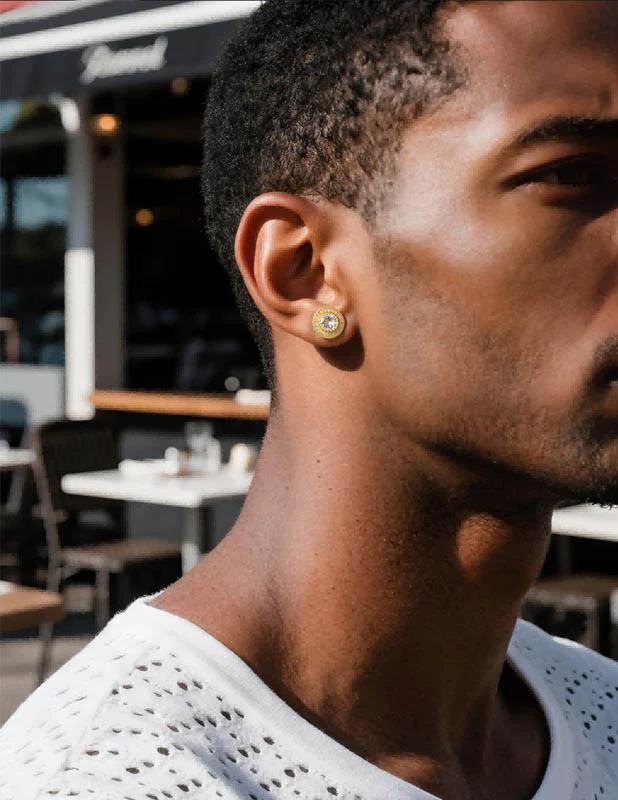 Rewahard - Diamond Cluster Stud Earring - Image 2
