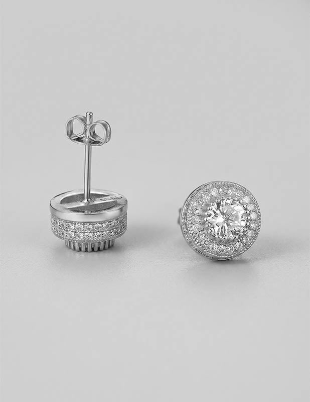 Rewahard - Diamond Cluster Stud Earring - Image 4