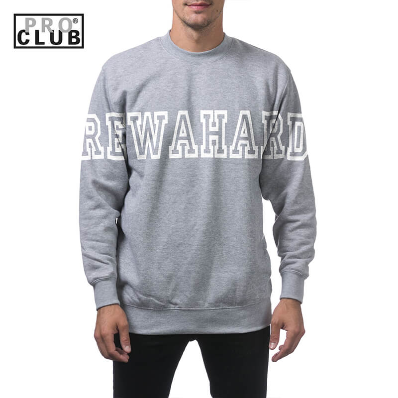 REWAHARD FRONT ALL STAR Pro Club Heavyweight Pullover Sweater (13oz) - Image 3
