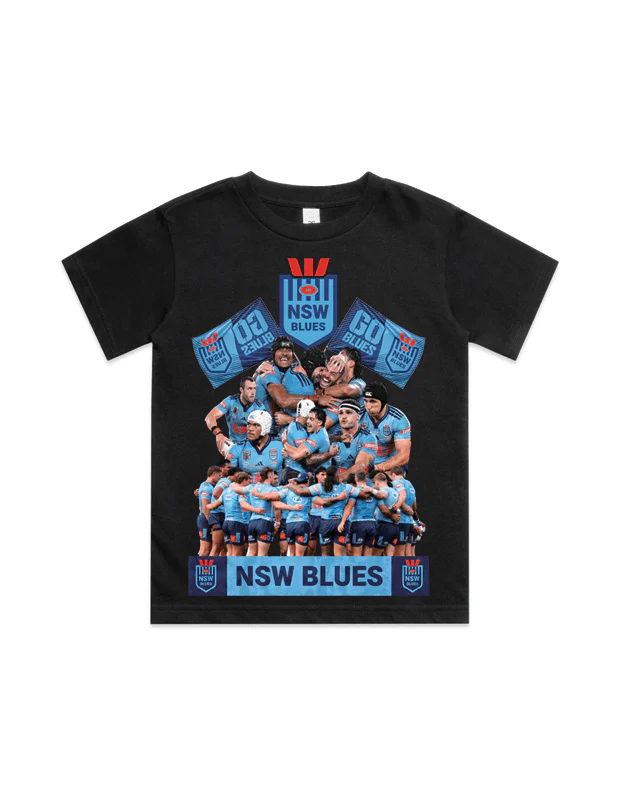 Rewahard Kids Graphic Tee - NWS BLUES
