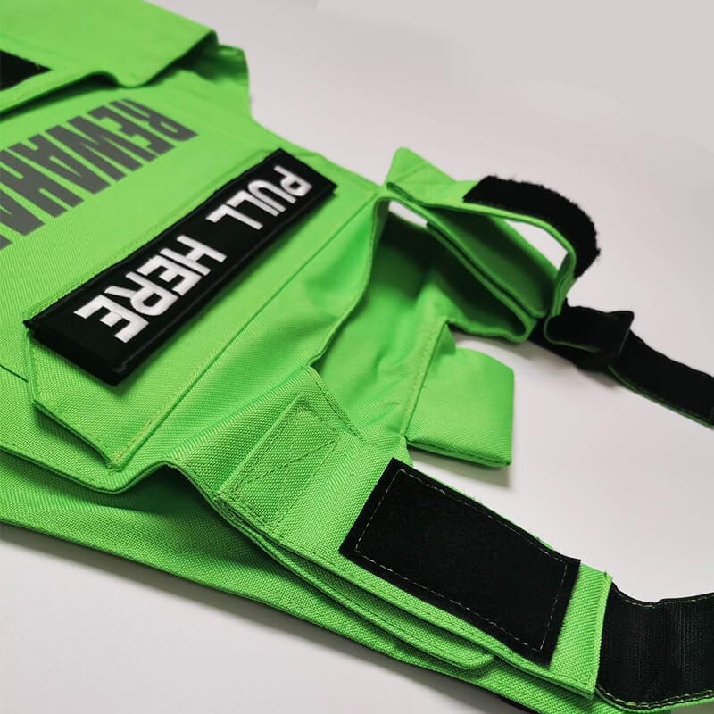 Rewahard Plate Carrier Vest - Fluorescent Green - Image 5
