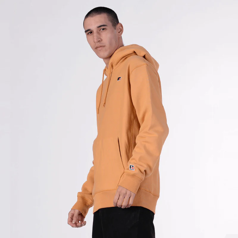 Russell Athletic Redeemer Heavyweight Hoodie - Saddle - Image 3