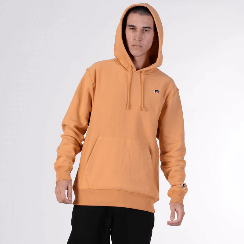 Russell Athletic Redeemer Heavyweight Hoodie - Saddle - Image 4
