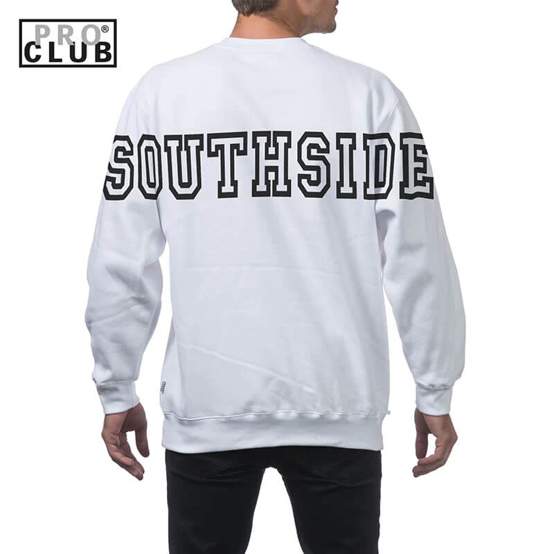 SOUTHSIDE BACK SHOULDER ALL STAR Pro Club Heavyweight Pullover Sweater (13oz) - Image 3