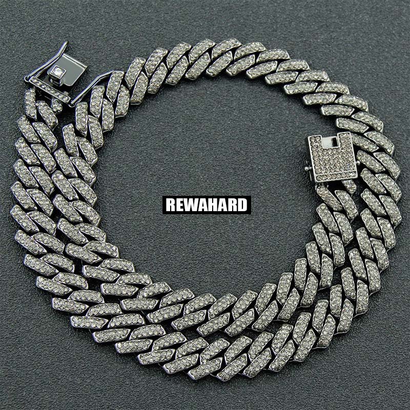 Stainless Steel Cuban Link Chain Necklace - Image 3