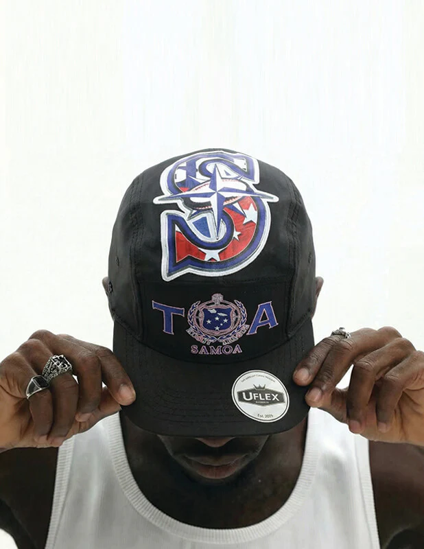 Toa Samoa Rugby UFlex Ripstop 5 Panel Cap