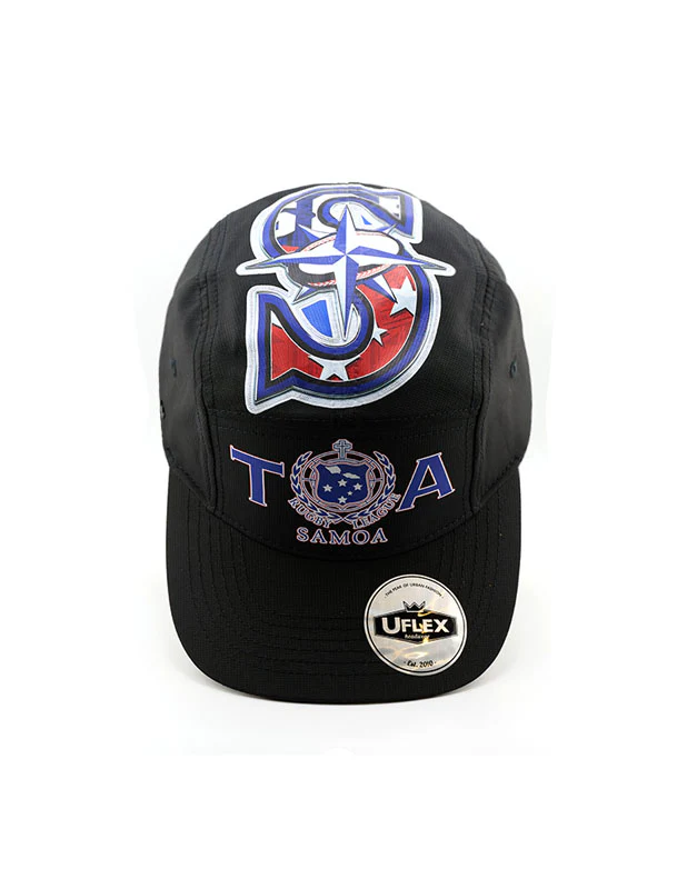 Toa Samoa Rugby UFlex Ripstop 5 Panel Cap - Image 2