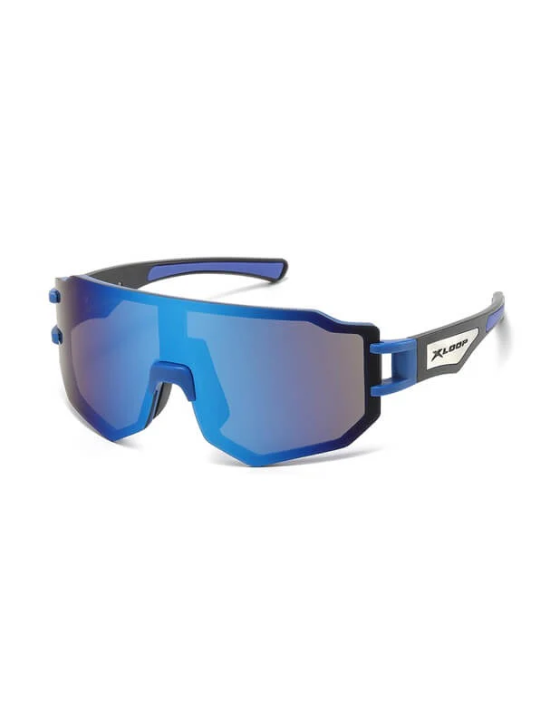 X-Loop Sunglasses - 8X3645 - Reflective Lens Royal
